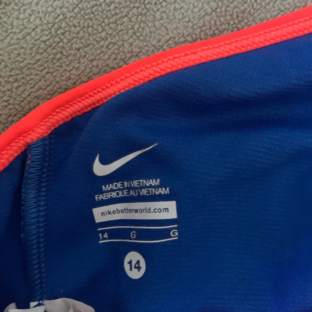 Girls Nike one piece swimsuit